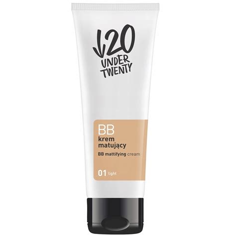 UNDER TWENTY Young Skin Expert krem BB, matujący, 01 light.